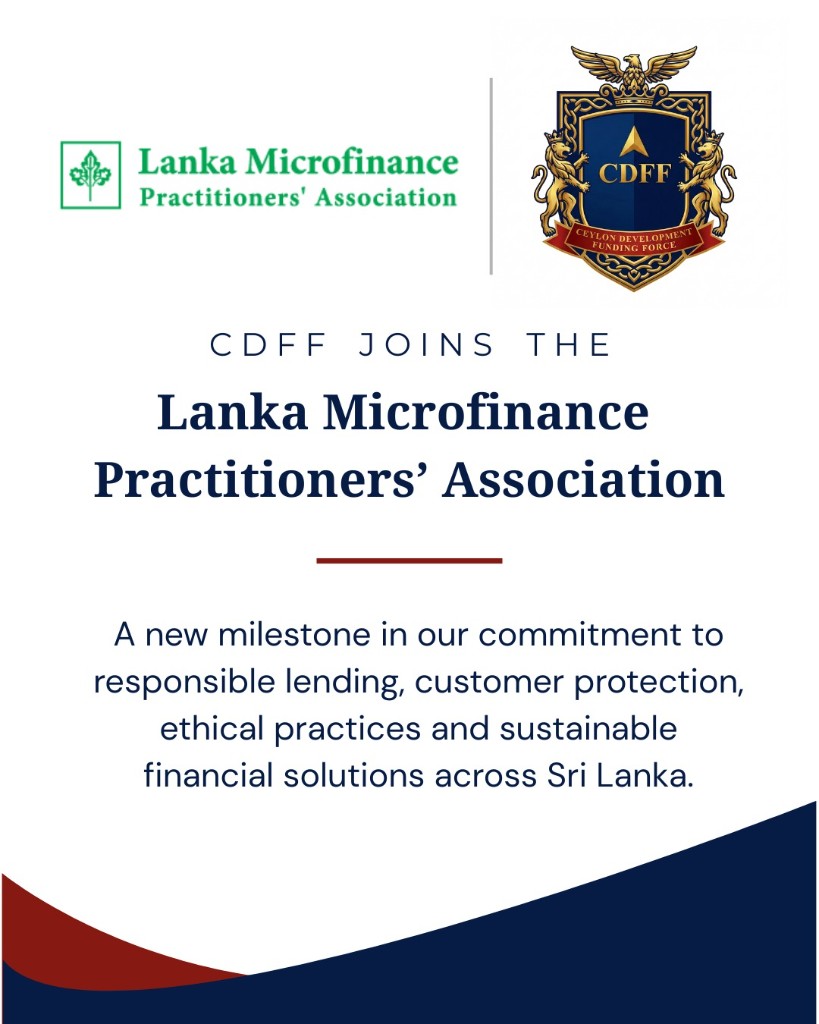 CDFF Joins the Lanka Microfinance Practitioners' Association